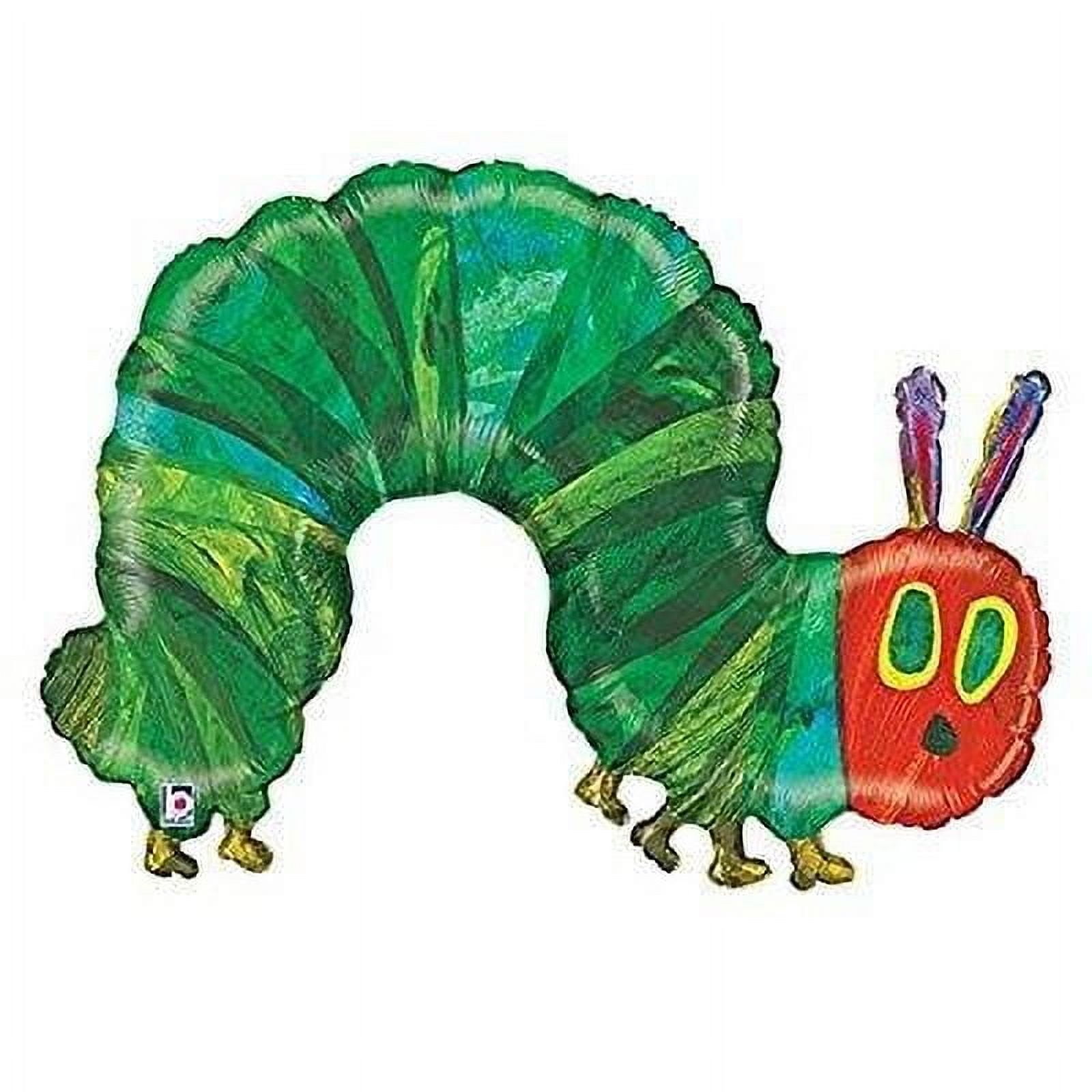 SHINDIGZ Betallic The Very Hungry Caterpillar Shape Foil Balloon, 43"