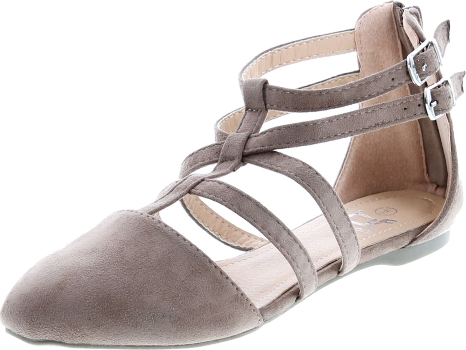 Ballerina Strap Flats