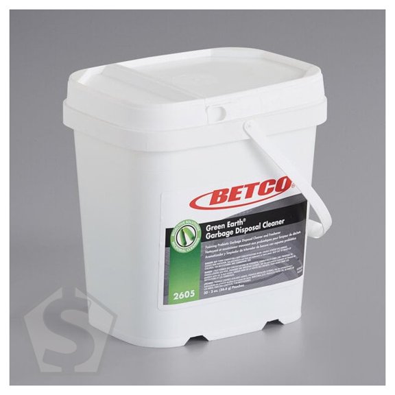 Betco 2605P5700 Green Earth 2 oz. Garbage Disposal Cleaner Portion Pack - 30/Case