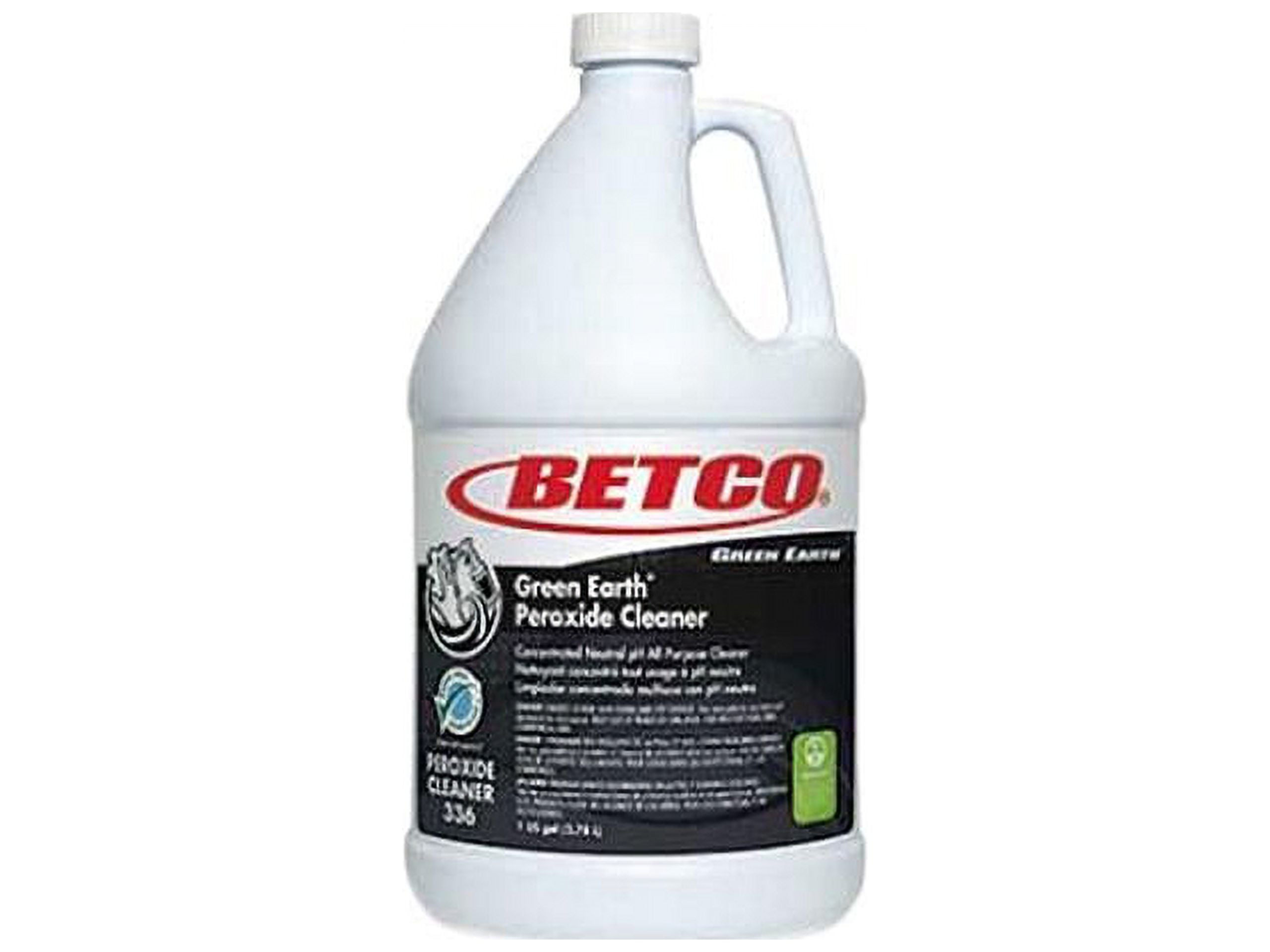 Betco 3360400 Green Earth Concentrated Peroxide All-Purpose Cleaner, 1 Gallon - Qty 4