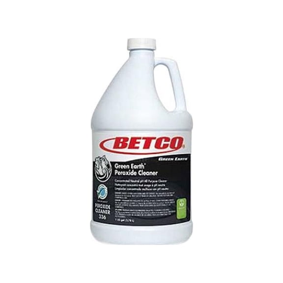 Betco Green Earth Peroxide Cleaner, 128 Oz, Fresh Mint Scent, Total Qty 1