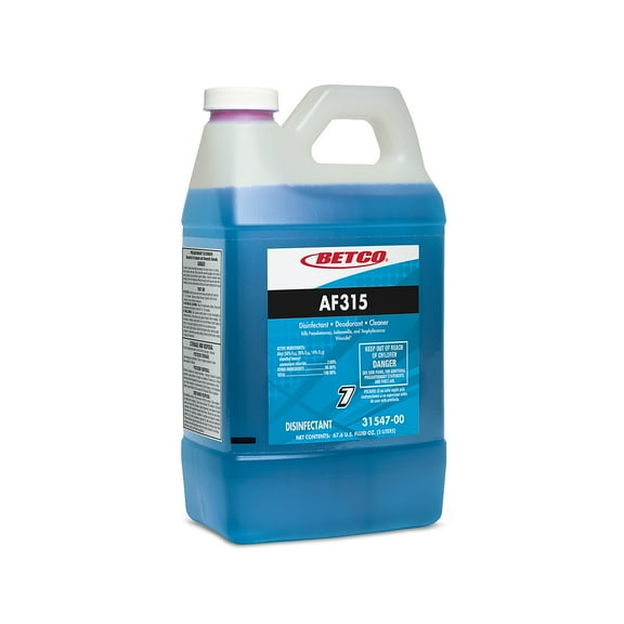 Betco AF315 Disinfecting Cleaner Citrus Floral Scent 2L 4/Carton (BET3154700)