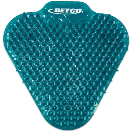 Betco Anti-Splash Scented Urinal Screen - Lasts upto 45 Days - Anti-splash, Recyclable, Flexible - 60 / Carton - Turquoise Betco Anti-Splash Scented Urinal Screen - Lasts upto 45 Days - Anti-splash, Recyclable, Flexible - 60 / Carton - Turquoise