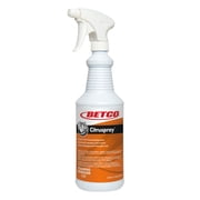 Betco  CitruSpray RTU Foaming Degreaser, Citrus Orange Scent, 1-Quart, Pack Of 12