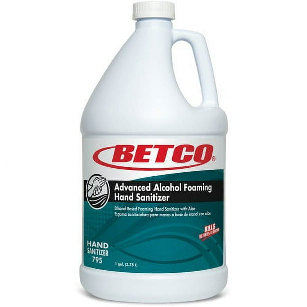 Betco Advanced Hand Sanitizer Foam Refill - Citrus Scent - 33.8 fl oz (1000 mL) - Kill Germs - Hand - Moisturizing - Light Blue - Residue-free, Anti-irritant, Non-drying, Non-sticky - 6 / Carton Betco Advanced Hand Sanitizer Foam Refill - Citrus Scent - 33.8 fl oz (1000 mL) - Kill Germs - Hand - Moisturizing - Light Blue - Residue-free, Anti-irritant, Non-drying, Non-sticky - 6 / Carton