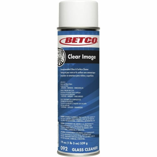 Betco Clear Image Glass & Surface Aerosol Cleaner, Each