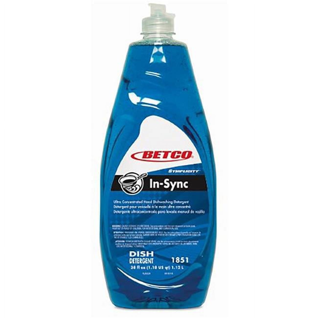 Betco  Dishwashing Liquid, Blue - Pack of 8