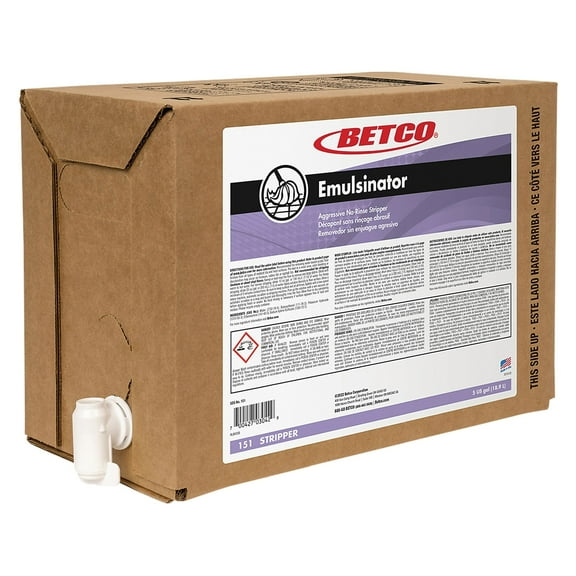 Betco Emulsinator Floor Stripper Sassafras Scent 5 Gal. (151B500)