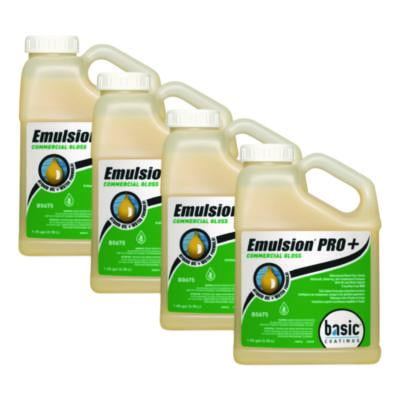 Betco Emulsion Pro+ 1 Gallon Floor Finish and Sealer, 4 Pack