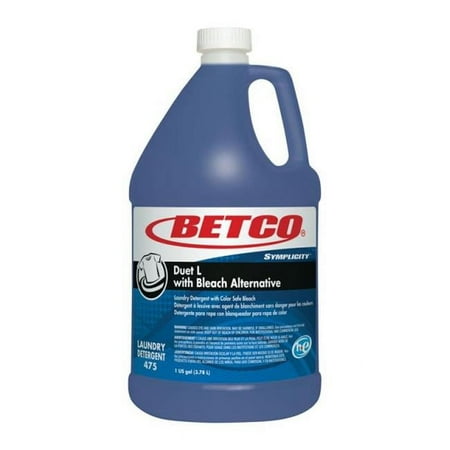 Betco® Symplicity Duet L Detergent With Bleach Alternative, Fresh Scent, 128 Oz