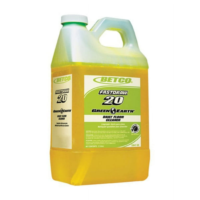 Green Earth Daily Floor Cleaner, 2 L Bottle, Unscented, 4/Carton Green Earth Daily Floor Cleaner, 2 L Bottle, Unscented, 4/Carton