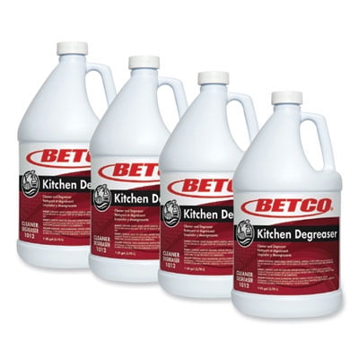 Kitchen Degreaser, Characteristic Scent, 1 gal Bottle, 4/Carton Kitchen Degreaser, Characteristic Scent, 1 gal Bottle, 4/Carton