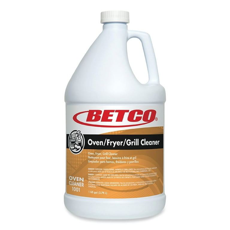 Oven Fryer Grill Cleaner, Characteristic Scent, 1 gal Bottle, 4/Carton Oven Fryer Grill Cleaner, Characteristic Scent, 1 gal Bottle, 4/Carton