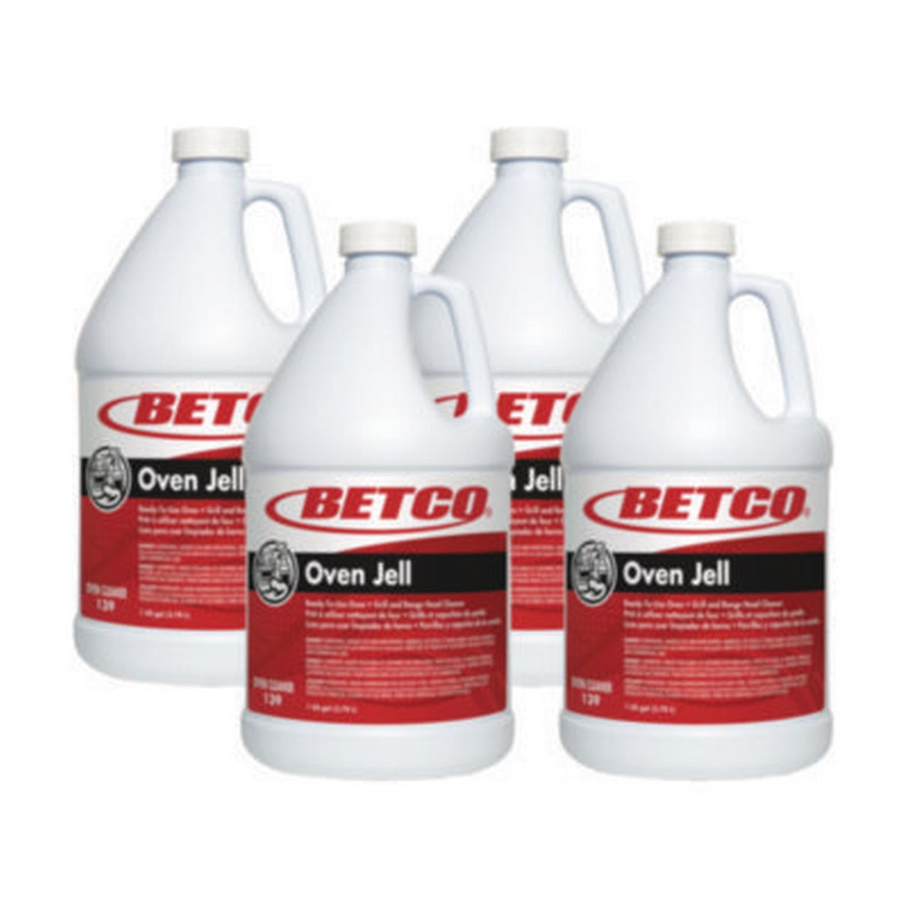 Oven Jell Cleaner, Lemon Scent, 1 gal Bottle, 4/Carton Oven Jell Cleaner, Lemon Scent, 1 gal Bottle, 4/Carton