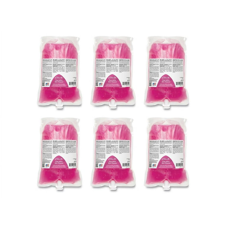 Pink Lotion Skin Cleanser, Clean Bouquet, 1,000 mL Refill Bag, 6/Carton Pink Lotion Skin Cleanser, Clean Bouquet, 1,000 mL Refill Bag, 6/Carton