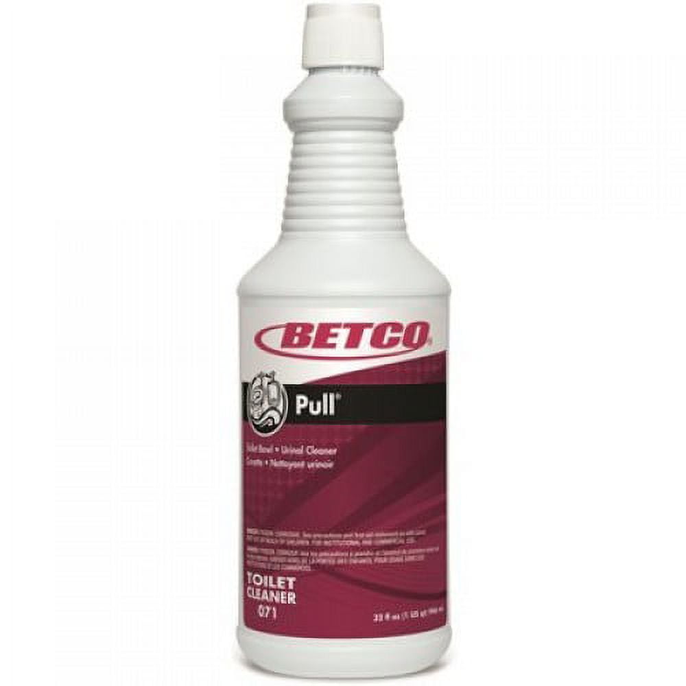 Betco Pull 32 oz Heavy-Duty Toilet Bowl Cleaner Case of 12 (711200),Each