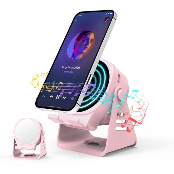 Beteliva Wireless Induction Speaker Phone Stand-Pink