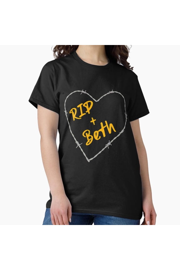 Beth Dutton Rip Wheeler T . Fun Rip Loves Beth Shirt, Casual Graphic Tee, Everyday Short Sleeve Shirt