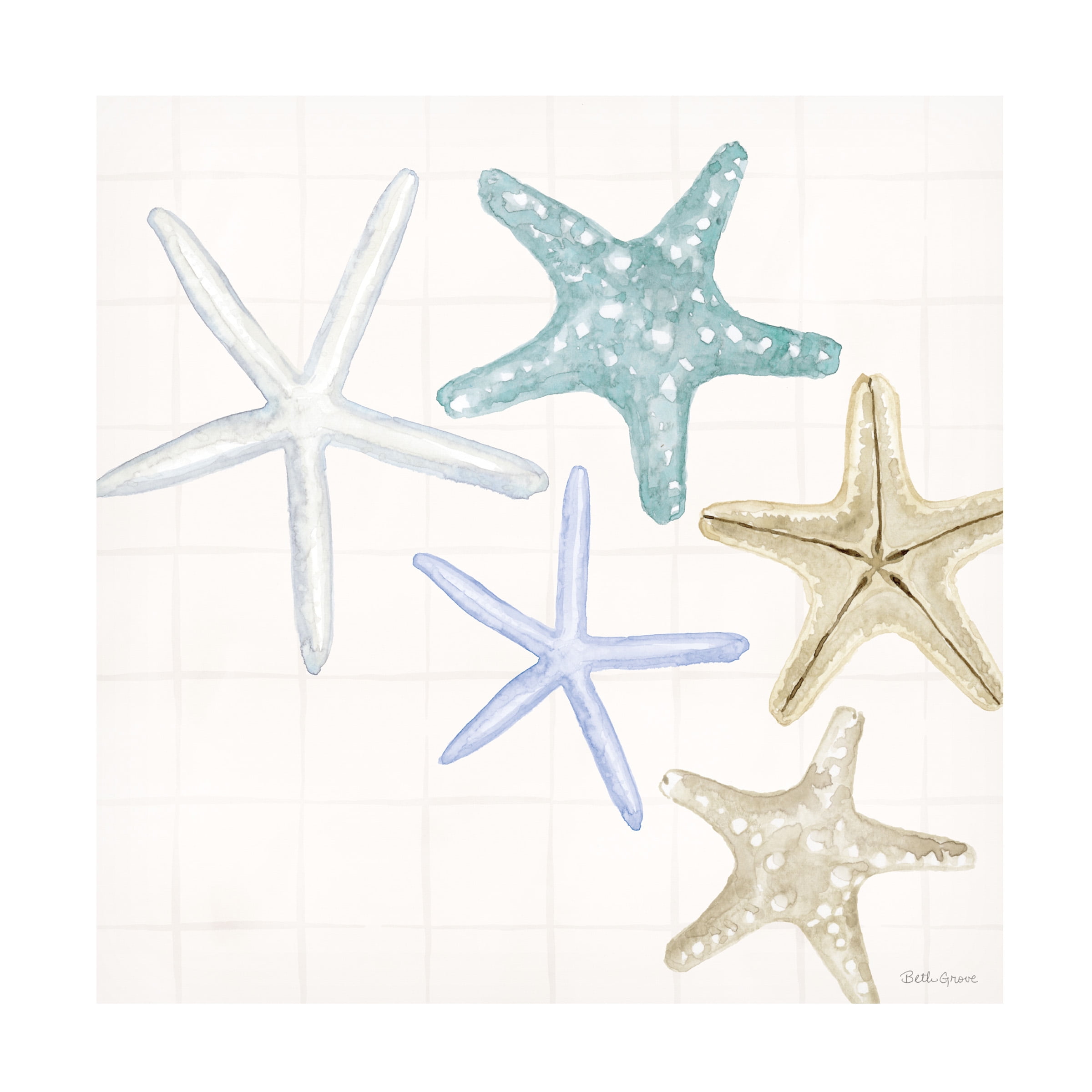 Beth Grove 'Soft Shores V' Canvas Art