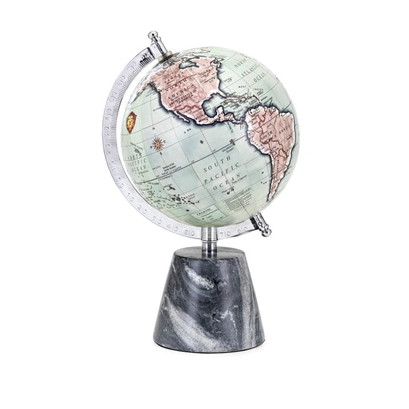 Beth Kushnick Globe with Marble Base