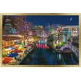 thumbnail image 1 of Beth Sheridan - San Antonio Holiday Wall Poster, 22.375" x 34", Framed, 1 of 3