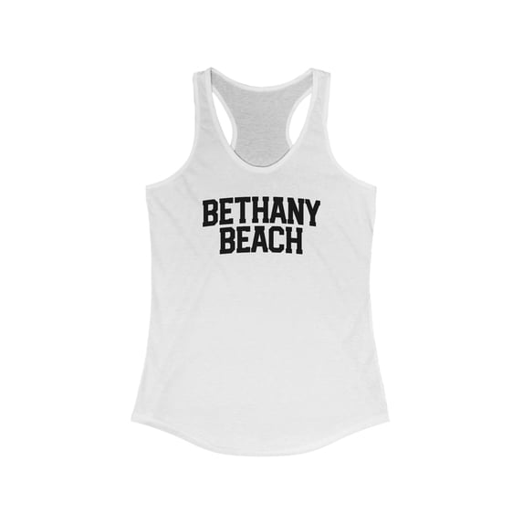 Bethany Beach Delaware Moving Away Tank Top Gifts Shirt Womens Sleeveless