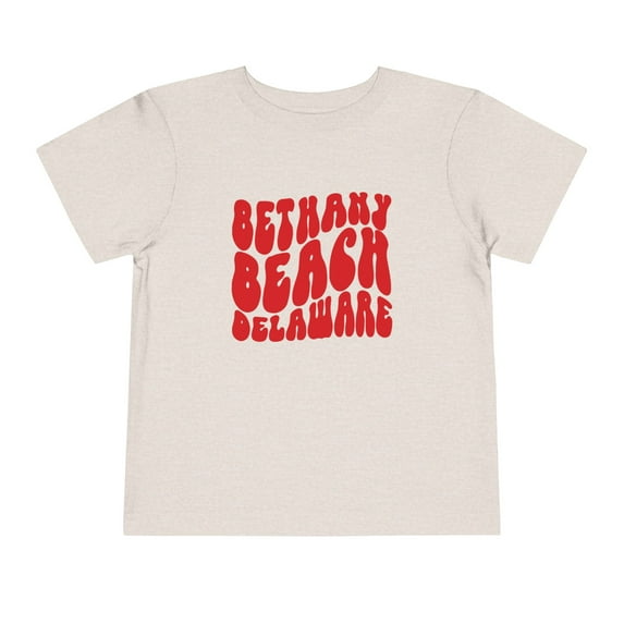 Bethany Beach Delaware Toddler Shirt Gifts Boy Girl Size 2T-5T