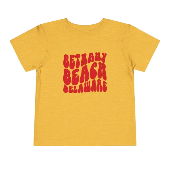 Bethany Beach Delaware Toddler Shirt Gifts Boy Girl Size 2T-5T