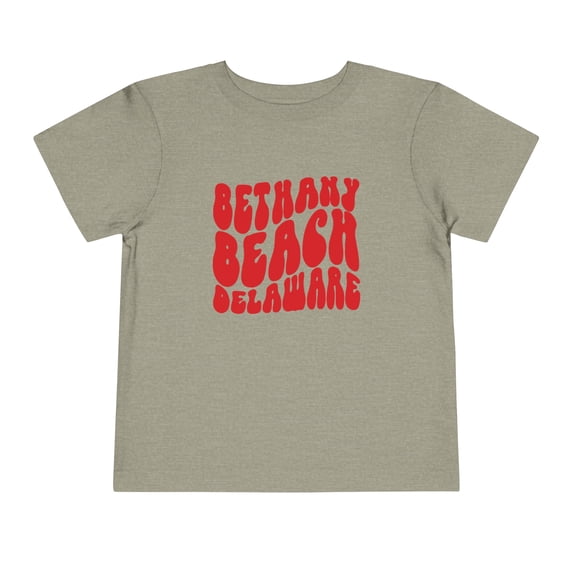 Bethany Beach Delaware Toddler Shirt Gifts Boy Girl Size 2T-5T