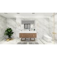 thumbnail image 1 of Bethany Floating Bathroom Vanity with Reinforced Acrylic Sink Top 24" - 84", 1 of 88