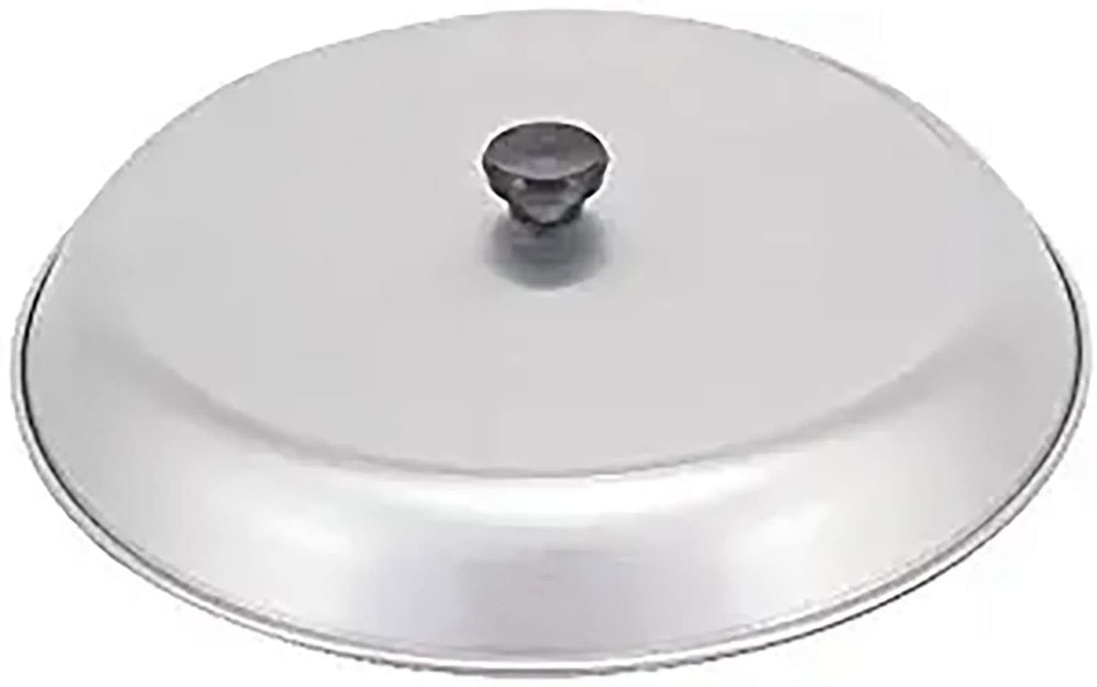 Compact Aluminum Low Dome Cover with Heat Resistant Handle
