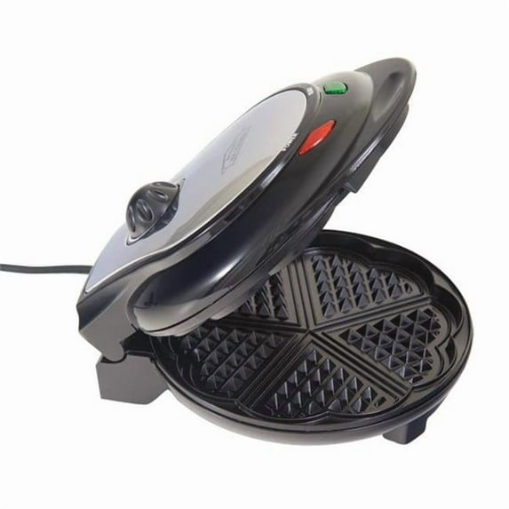 Bethany Housewares 340 Danish 5 of Hearts Waffler