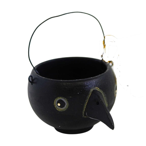 Bethany Lowe 1.50In Caw Egg Cup, Resin, Halloween  Ornament Rs5125