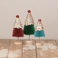 thumbnail image 1 of Bethany Lowe Christmas Cupcake Trees, Set Of 3, 1 of 3