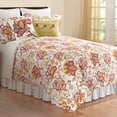 thumbnail image 1 of Bethany Pink Floral Twin 2 Piece Quilt Set, 1 of 4