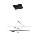 thumbnail image 1 of Bethel International LED Chandelier Matte Black Metal & Crystal, 1 of 3