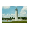 thumbnail image 1 of Bethel Bridge Lighthouse, Chesapeake City 02 - Chesapeake City Maryland Photography Lighthouse Coastal Scenic Architecture Summer Nature Bridge Unframed Wall Art Print 4 x 6 inches, 1 of 7