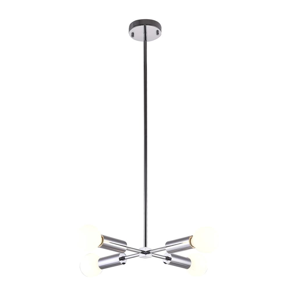 Bethel International Chandelier Chrome Iron