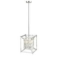 thumbnail image 1 of Bethel International Chandelier Chrome Metal & Crystal, 1 of 5