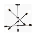 thumbnail image 1 of Bethel International Chandelier Matte Black Metal, 1 of 4