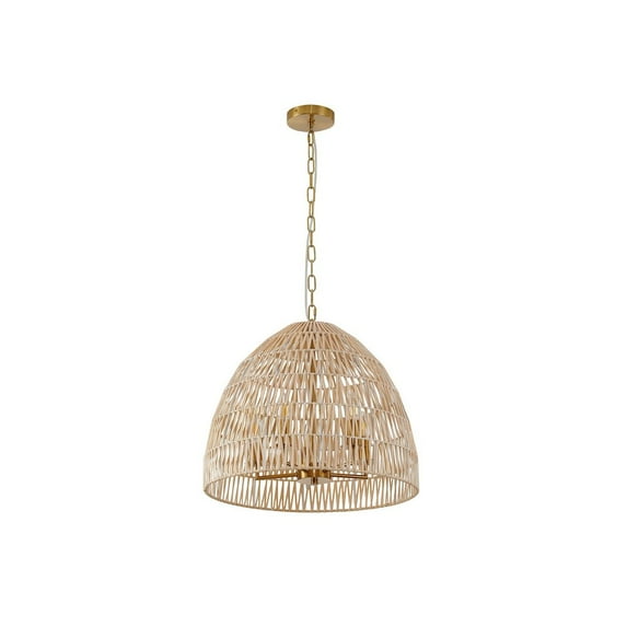 Bethel International Chandelier in Brass Color