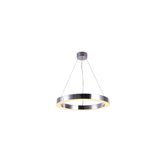 Bethel CHROME FRAME HALO LED LIGHT WITH AN ACRYLIC DIFFUSER