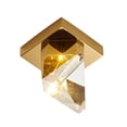 thumbnail image 1 of Bethel International LED Flush Mount Brass Metal & Crystal, 1 of 2