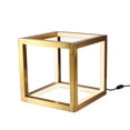 thumbnail image 1 of Bethel International LED Table Lamp Gold Aluminum, 1 of 2