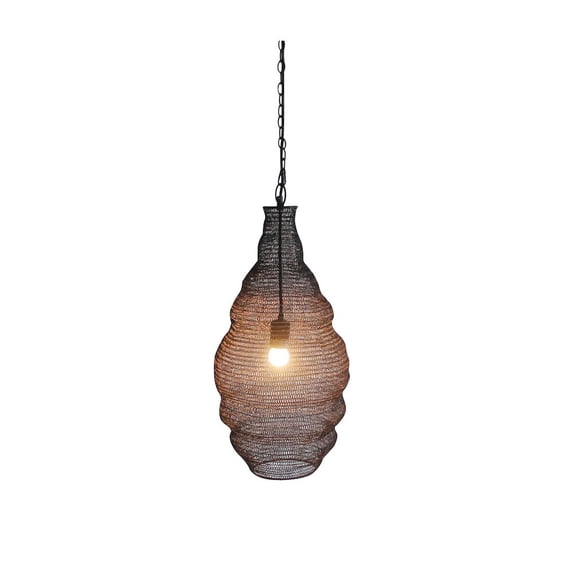 Bethel International Pendant in Satin Black Color