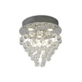 thumbnail image 1 of Design Living 4-Light D14" Clear Crystal Semi Flush Mount with Chrome Hardware, 1 of 4