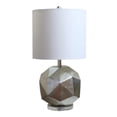 thumbnail image 1 of Bethel International Table Lamp Silver Metal & Crystal, 1 of 5