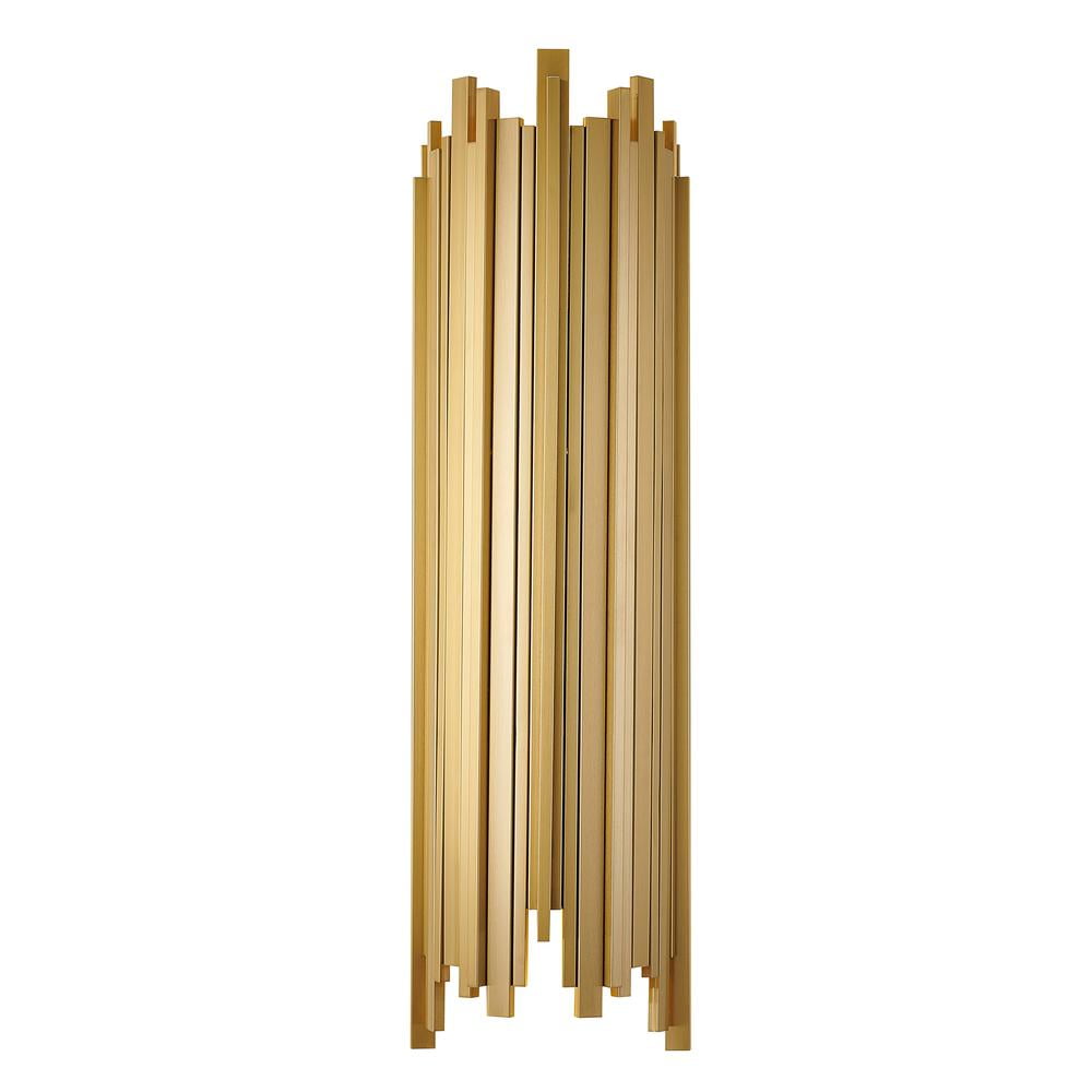 Elegant Gold Stainless Steel Dimmable Wall Sconce