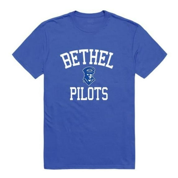 Bethel University Pilots Arch T-Shirt, Royal - Small