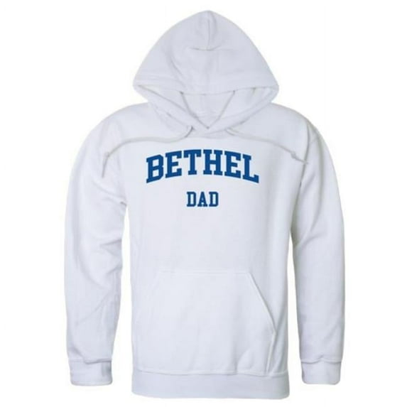 Bethel University Pilots Dad Hoodie, White - Small